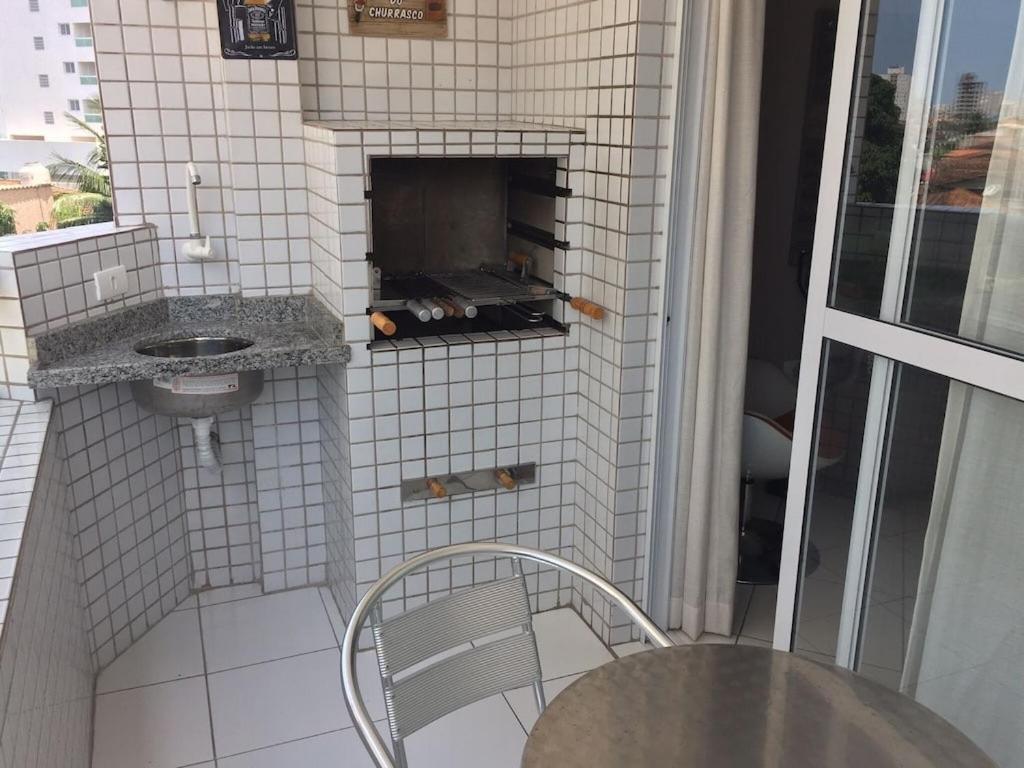 Apto Lindo Novo, Otima Localizacao Com Dois Dormitorios E Varanda Gourmet Praia Grande  Exteriör bild