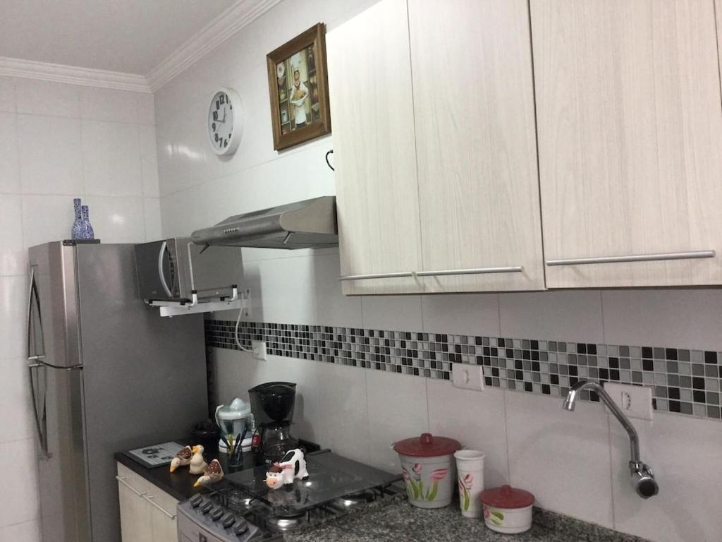 Apto Lindo Novo, Otima Localizacao Com Dois Dormitorios E Varanda Gourmet Praia Grande  Exteriör bild