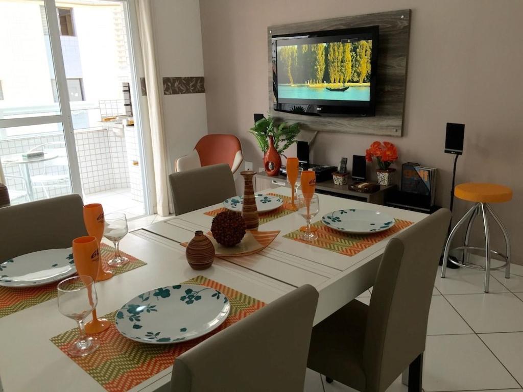 Apto Lindo Novo, Otima Localizacao Com Dois Dormitorios E Varanda Gourmet Praia Grande  Exteriör bild